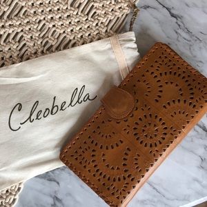 Cleobella Mexicana Painted Clutch Wallet